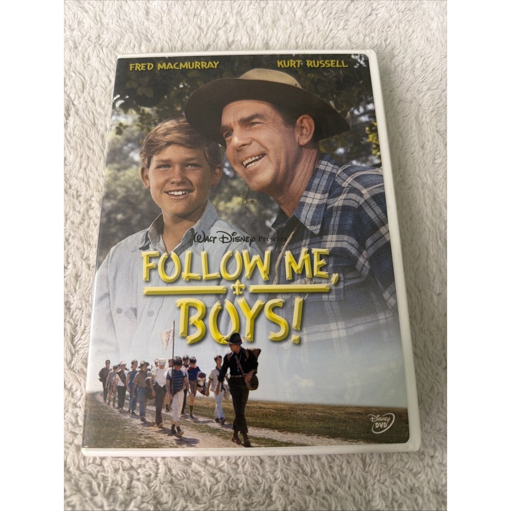 Walt Disney's Follow Me, Boys! DVD Kurt Russell Fred MacMurray Insert